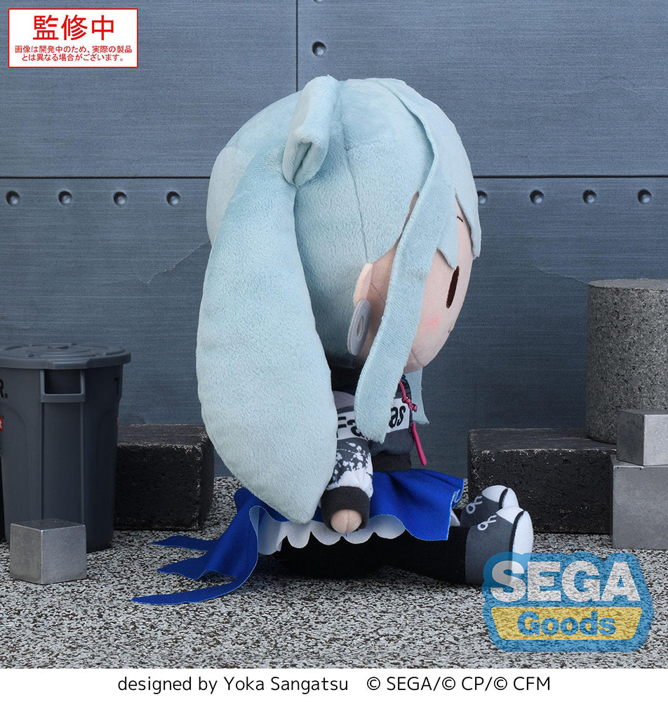 HATSUNE MIKU: COLORFUL STAGE!" - L Plush "Street SEKAI Miku" - Fuwa Petit